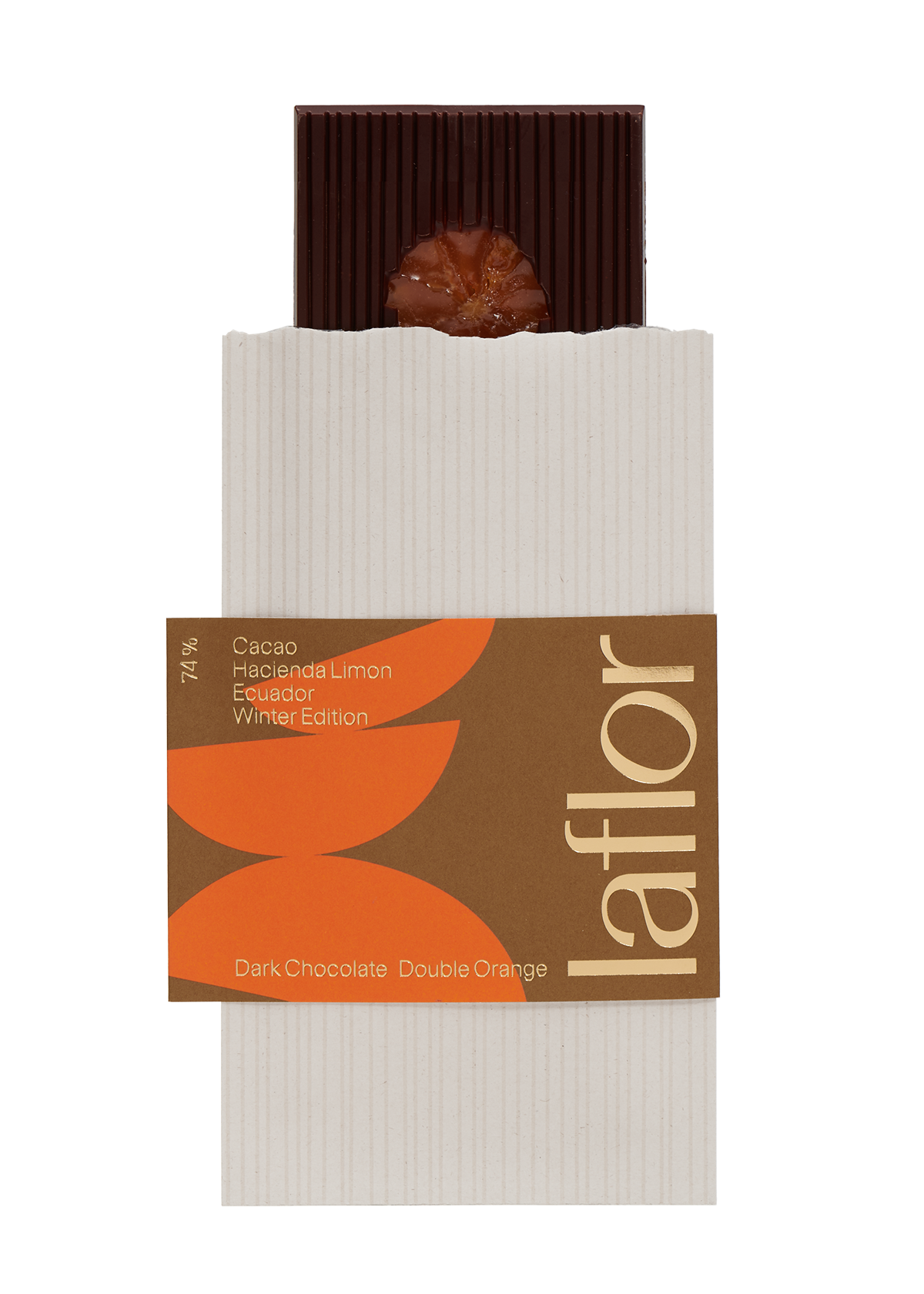 Hacienda Limón, Ecuador, 74% Cacao Double Orange Dark Chocolate. Winter Edition.