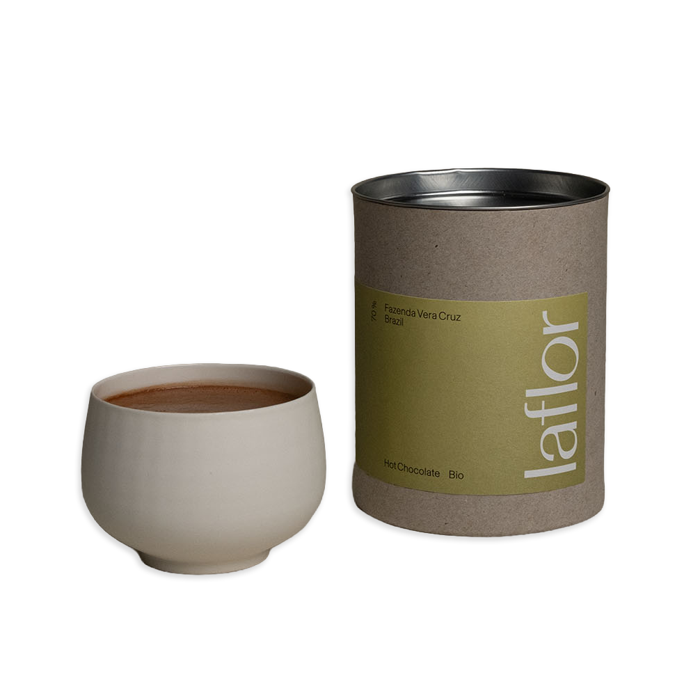 Hot Chocolate, Fazenda Vera Cruz, 70%, Brazil, Bio. Ent. Certif: ES-ECO-023-MA, Dark Drinking Chocolate