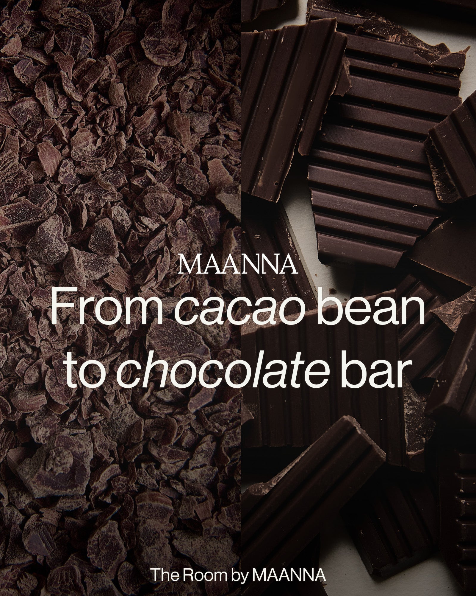 From cacao bean to chocolate bar