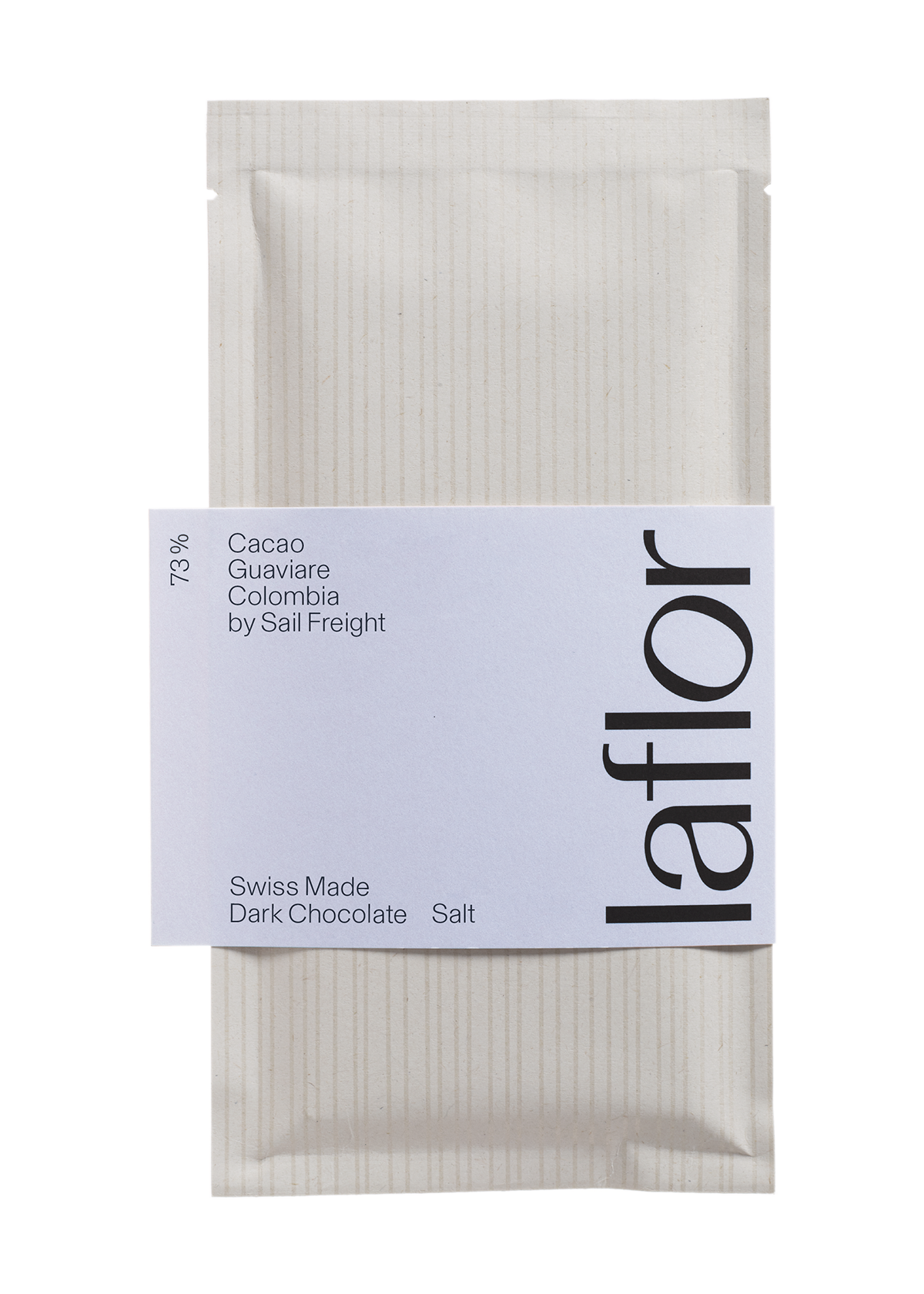 Guaviare, Colombia, 73% Cacao, Dark Chocolate with Salt. By Sail Freight.