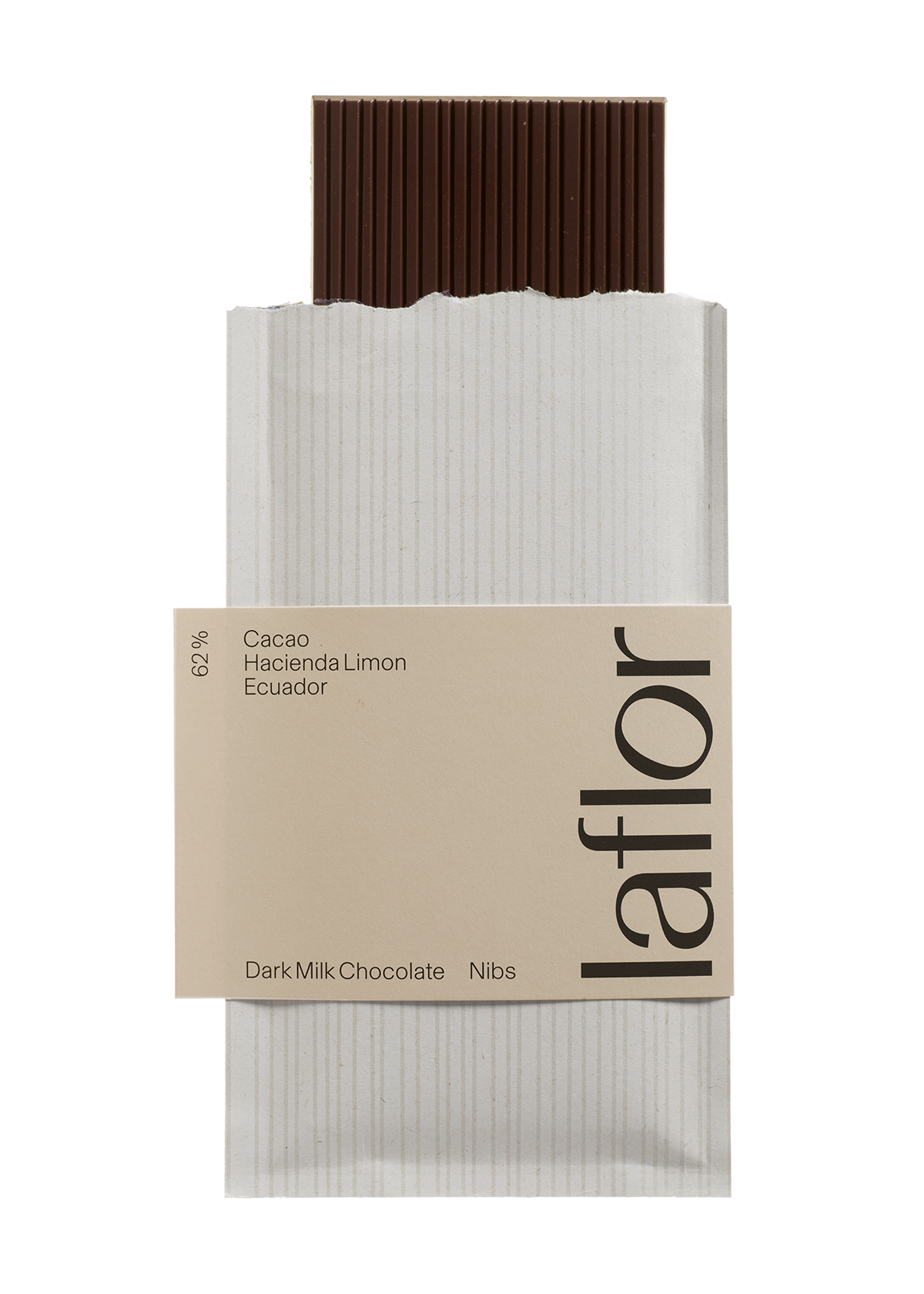 Hacienda Limón, Ecuador, 62% Cacao, Dark Milk Chocolate with Nibs